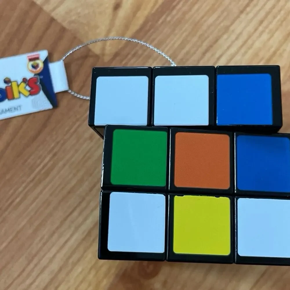 Rubik’s Cube Ornament‎